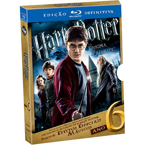 Blu-ray Harry Potter e o Enigma do Príncipe - Edição Definitiva (2 Discos)