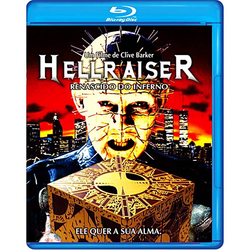 Blu-Ray Hellraiser Renascido do Inferno - Sony