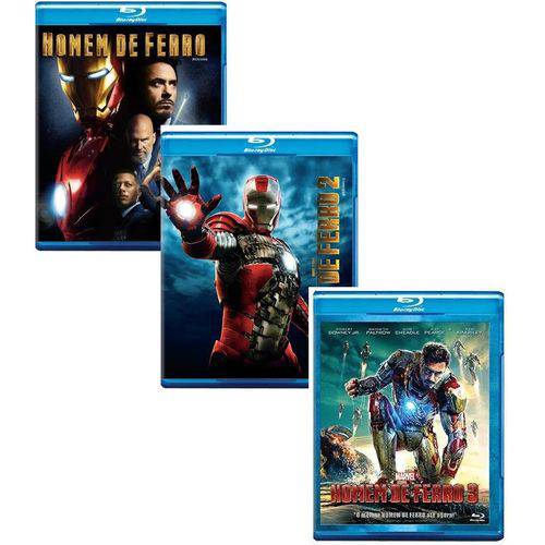 Tudo sobre 'Blu-ray - Homem de Ferro - Coleção Completa'