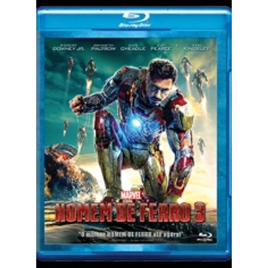 Blu-Ray Homem de Ferro 3 - Robert Downey Jr., Gwyneth Paltrow