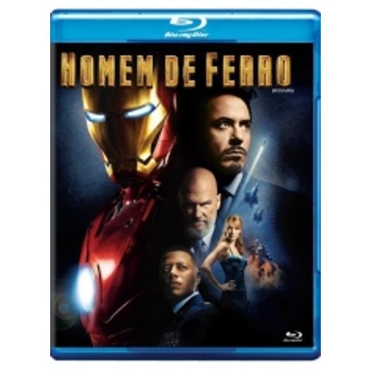 Blu-Ray Homem de Ferro - Robert Downey Jr., Gwyneth Paltrow