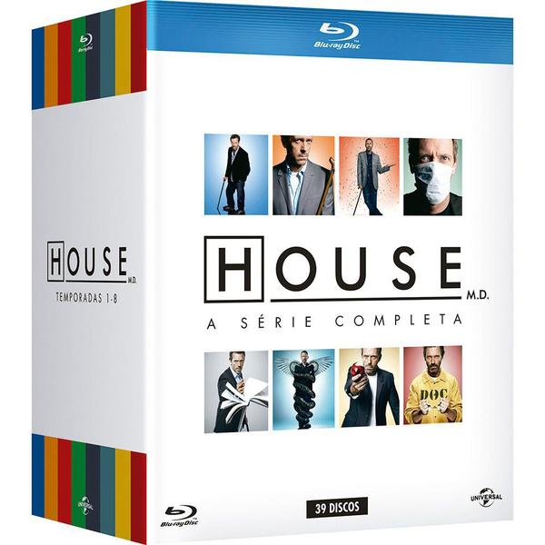 Blu-Ray - House M. D. - a Série Completa (39 Discos) - Universal