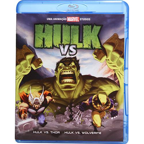 Blu-ray Hulk Versus Thor e Wolverine
