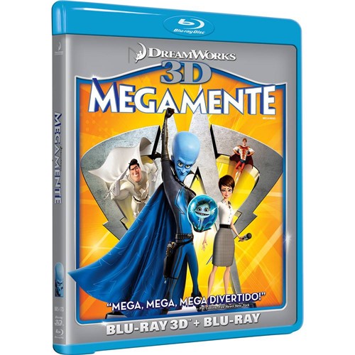 Blu-ray Megamente (Blu-ray + Blu-ray 3D)