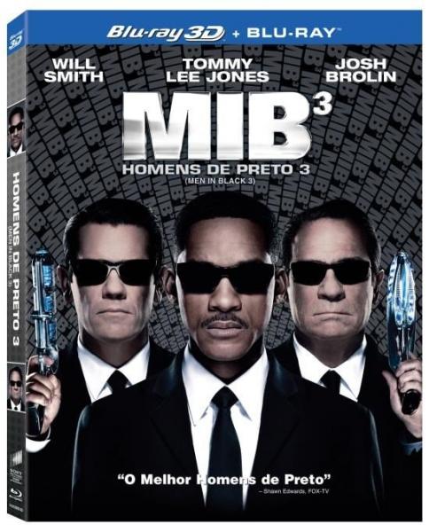 Blu-Ray Mib: Homens de Preto 3 3d (Bd 3d + Bd 2d) - 1