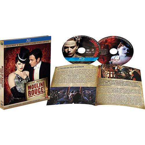 Tudo sobre 'Blu-Ray Moulin Rouge - Amor em Vermelho - Edição de Colecionador (Blu-Ray + Dvd)'