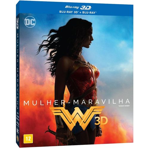 Blu-Ray Mulher-Maravilha 3d (Bd 3d + Bd 2d)