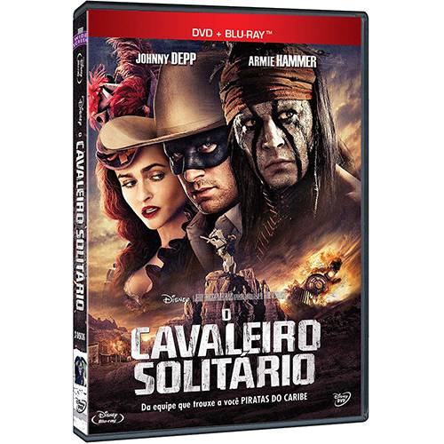 Tamanhos, Medidas e Dimensões do produto Blu-ray o Cavaleiro Solitário (Blu-ray + DVD)