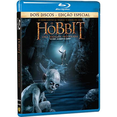 Blu-Ray o Hobbit: uma Jornada Inesperada (2 Discos)
