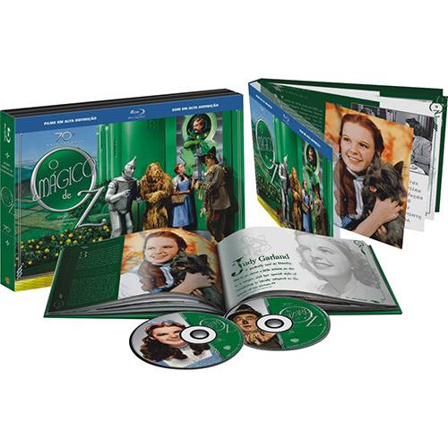 Tudo sobre 'Blu-Ray - o Mágico de Oz - Edição Limitada de Colecionador 70º Aniversário'
