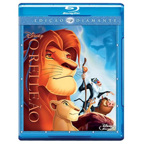 Blu-Ray o Rei Leão - Edição Diamante