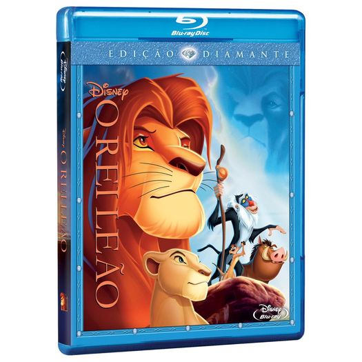 Blu-Ray o Rei Leão - Edição Diamante