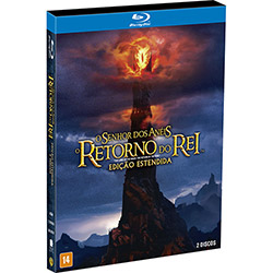 Blu-Ray o Senhor dos Anéis: o Retorno do Rei - Edição Especial Estendida com 262 Minutos + Extras (2 Discos)