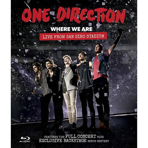 Blu-ray - One Direction: Where We Are Tour - Live From San Siro Stadium