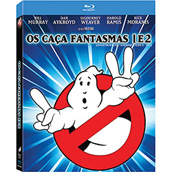 Blu-ray - os Caça-Fantasmas 1 e 2