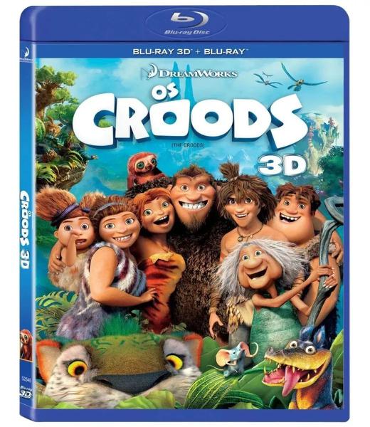 Blu-ray os Croods 2d + 3d