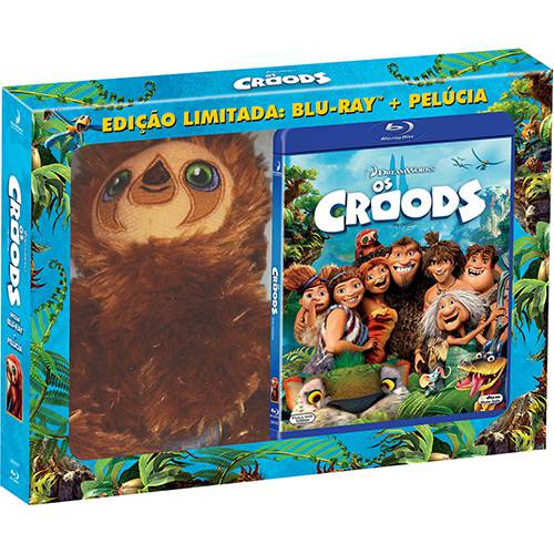 Blu-Ray - os Croods - Edição Limitada (Blu-Ray + Pelúcia)
