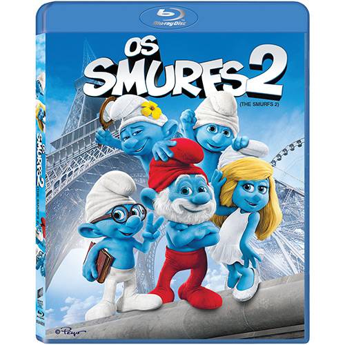Blu-Ray - os Smurfs 2