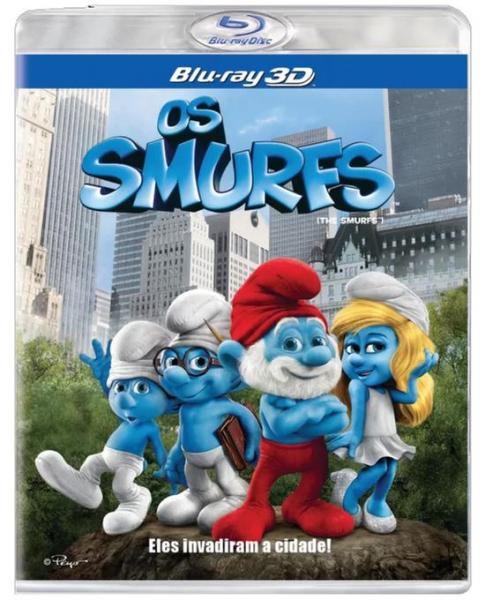 Blu-Ray os Smurfs 3d - Raja Gosnell - 1