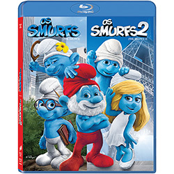 Blu-Ray - os Smurfs + os Smurfs 2 (2 Discos)