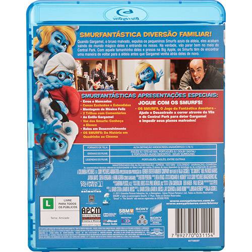 Blu-ray os Smurfs