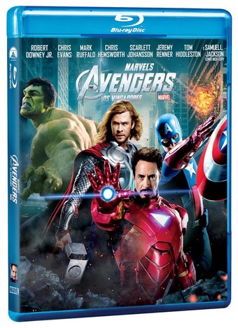 Blu-Ray os Vingadores - Robert Downey Jr, Chris Evans