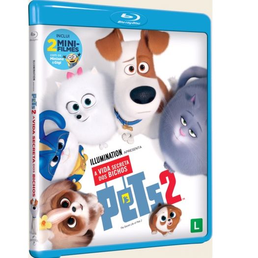 Blu-Ray Pets 2 - a Vida Secreta dos Bichos