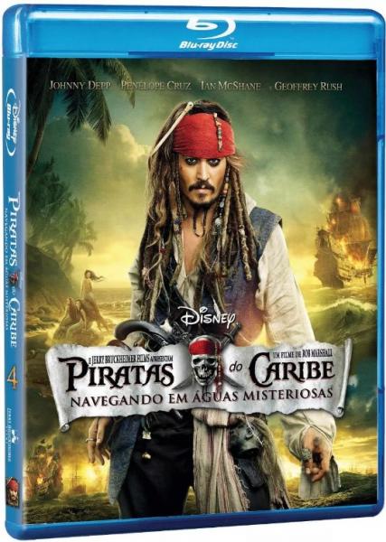 Blu-Ray Piratas do Caribe 4 - Navegando em Águas Misteriosas - 1