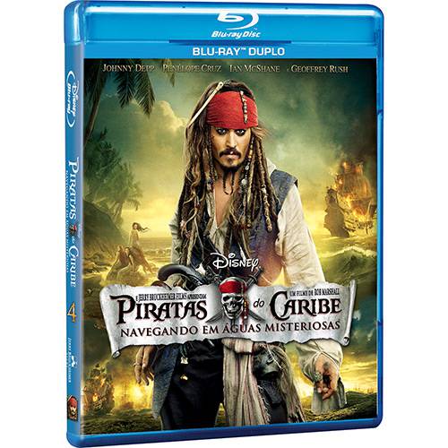 Tudo sobre 'Blu-Ray Piratas do Caribe 4 - Navegando em Aguas Misteriosas (Duplo)'