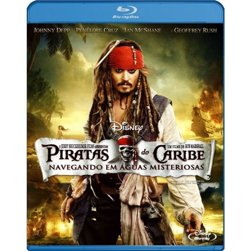 Blu-Ray - Piratas do Caribe 4 - Navegando em Águas Misteriosas