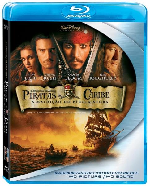 Blu-Ray Piratas do Caribe: a Maldição do Pérola Negra - 1