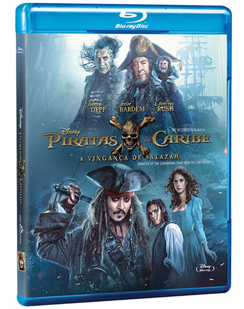 Blu-Ray - Piratas do Caribe: a Vingança de Salazar