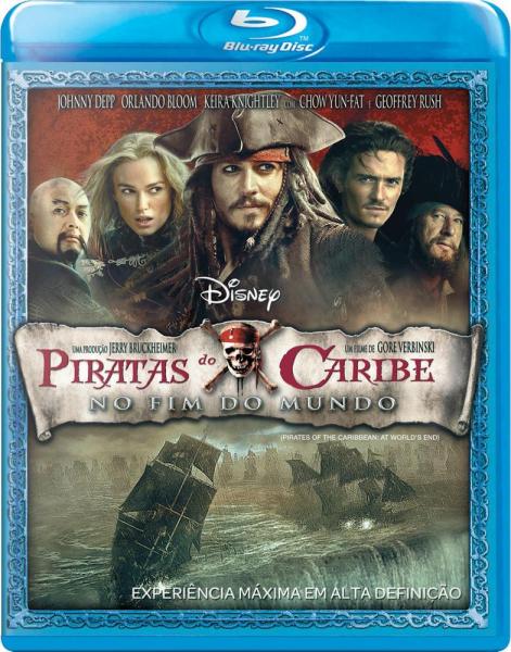 Blu-Ray Piratas do Caribe 3 - no Fim do Mundo - 1