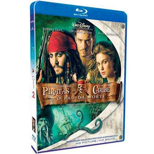 Blu-Ray - Piratas do Caribe 2 - o Baú da Morte