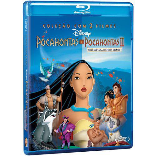 Blu-ray - Pocahontas 1 e 2 - Coleção Completa