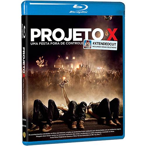 Blu-ray Projeto X - uma Festa Fora do Controle