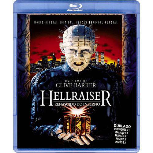 Blu-Ray Renascido do Inferno - Clive Barker