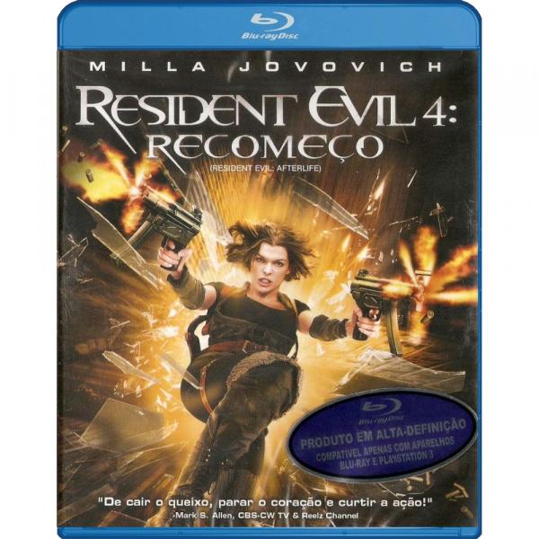 Blu-Ray Resident Evil 4 - Recomeço - Sony