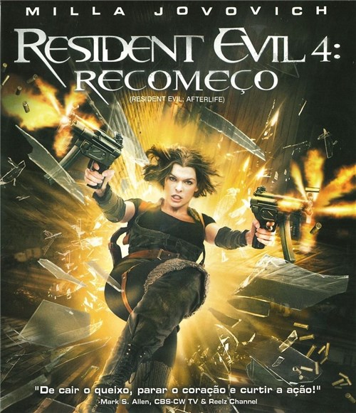 Blu Ray Resident Evil 4: Recomeço Usado