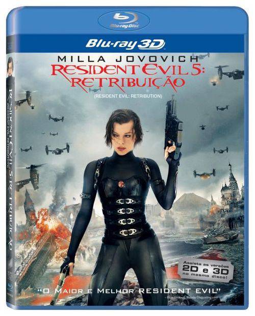 Blu-Ray Resident Evil 5 - Retribuição 3d