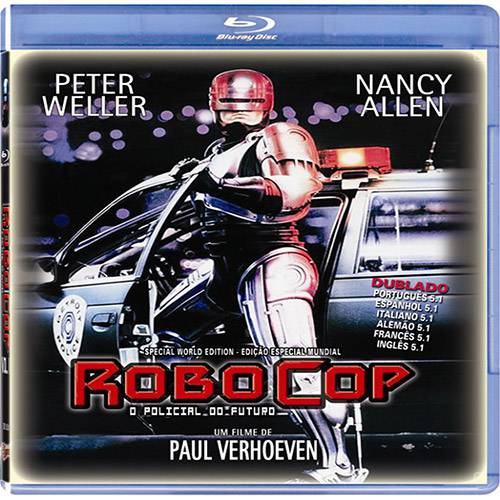 Tudo sobre 'Blu-ray Robocop: o Policial do Futuro'