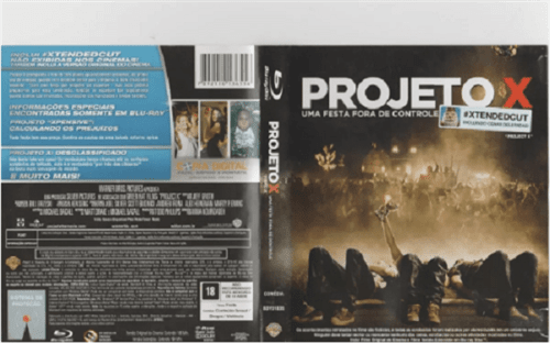 Blu-Ray Semi-Novo: Projeto X