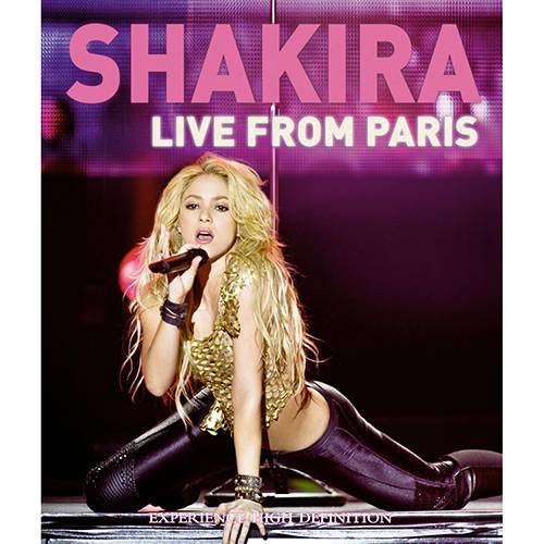 Tudo sobre 'Blu-ray Shakira - Live From Paris'