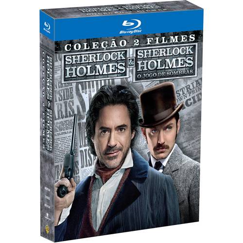 Tudo sobre 'Blu-ray Sherlock Holmes + Blu-ray Sherlock Holmes: o Jogo de Sombras'