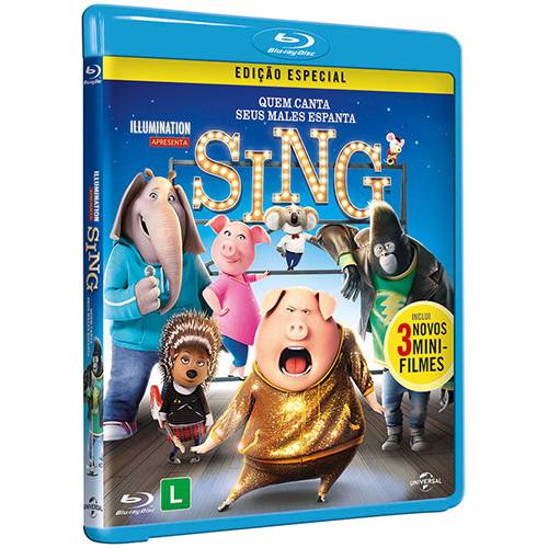 Tudo sobre 'Blu-ray Sing - Quem Canta Seus Males Espanta'