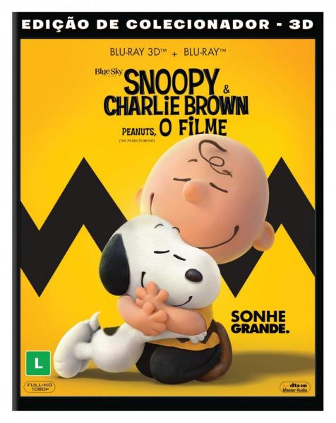 Blu-Ray Snoopy e Charlie Brown - Peanuts, o Filme 3d - 1