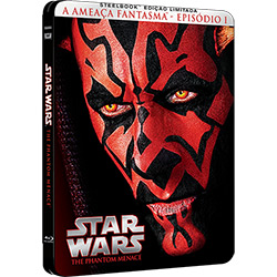 Blu-ray Star Wars: a Ameaça Fantasma Episódio I - Steelbook Edição Limitada