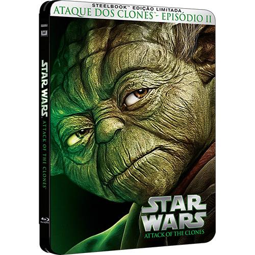 Blu-ray Star Wars: Ataque dos Clones Episódio II - Steelbook Edição Limitada