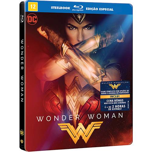 Blu-ray - Steelbook Wonder Woman - Mulher Maravilha