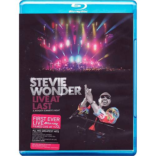 Tudo sobre 'Blu-Ray Stevie Wonder: Live At Last (Importado)'